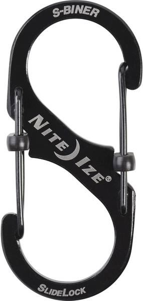 Nite ize S-Biner #3 Slidelock Stainless Black Multitool