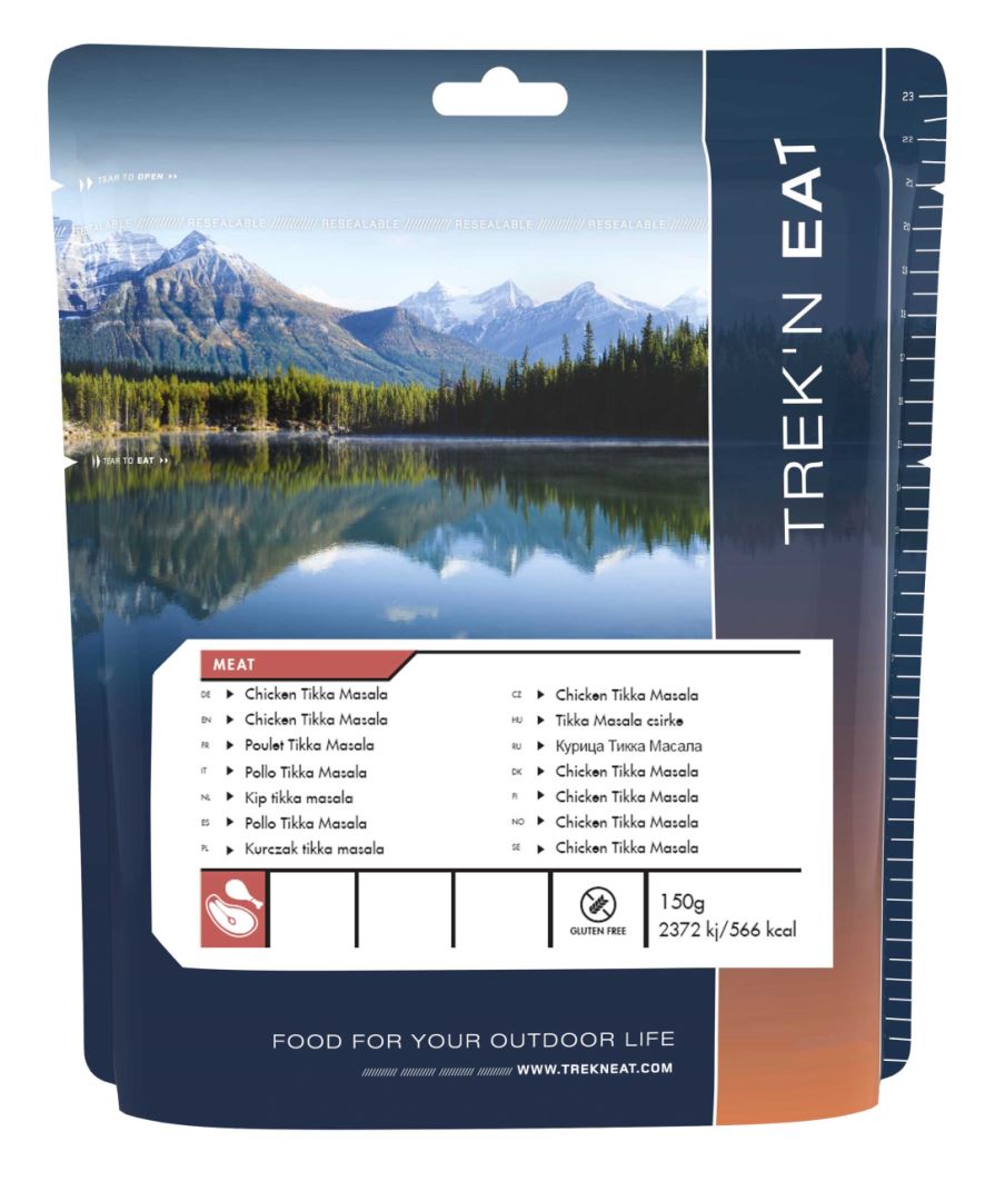 Trek&apos;n eat Chicken Tikka Masala Reismaaltijd Multi 150 g