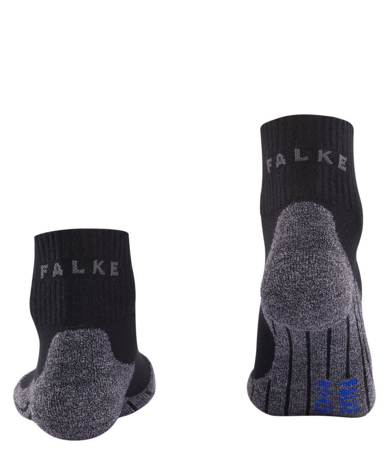 Falke Tk2 Explore Cool Short Wandelsok Dames Black-Mix 37-38