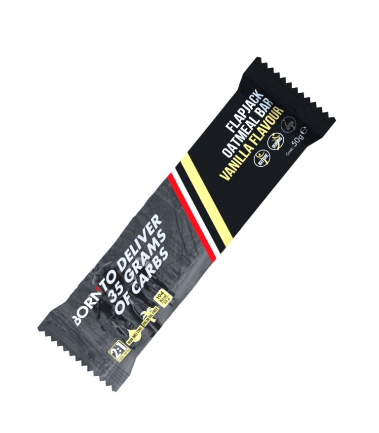 Born New Flap Jack Vanilla Bar Voedingsreep 55gr