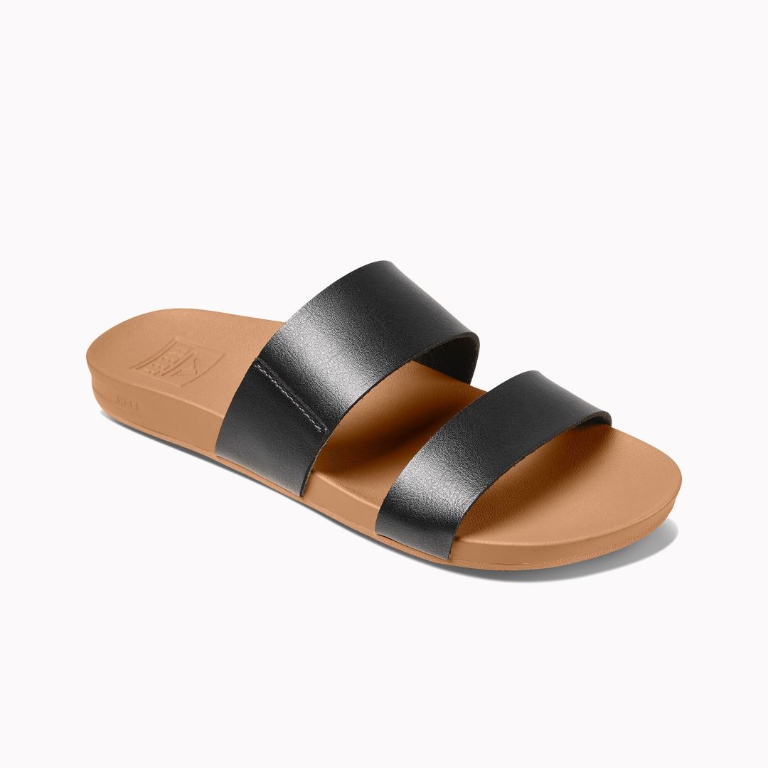 Reef Cushion Vista Slipper Dames Black/Natural 7