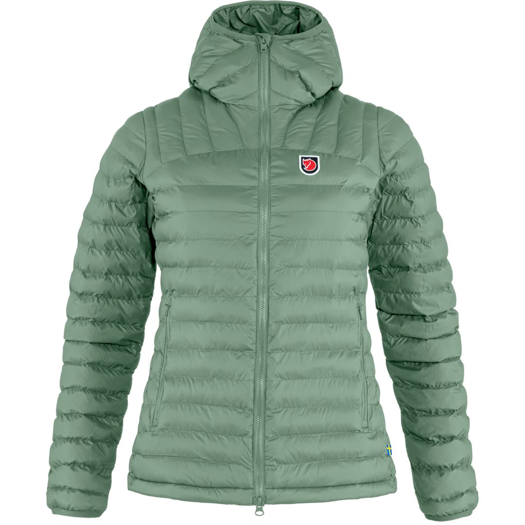 Fjallraven Expedition Lätt Hoodie Isolatiejas Dames Patina Green XL