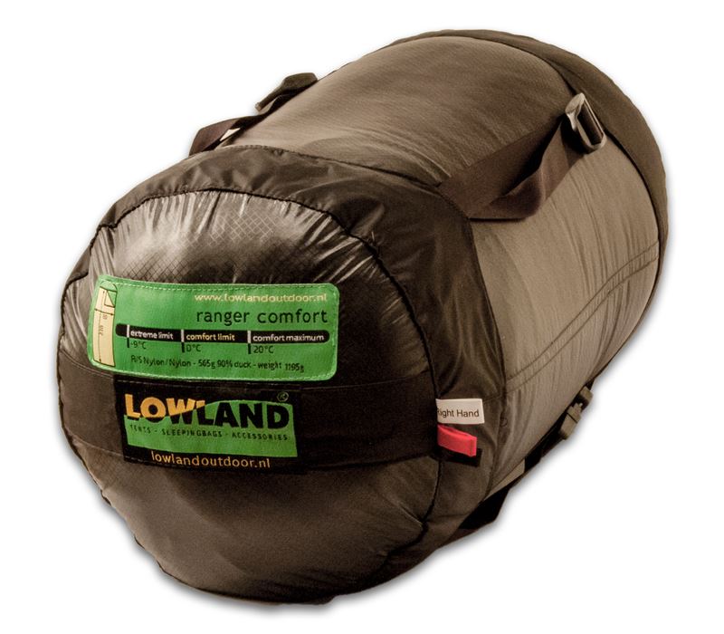 Lowland Ranger Comfort Red Deken Slaapzak Red