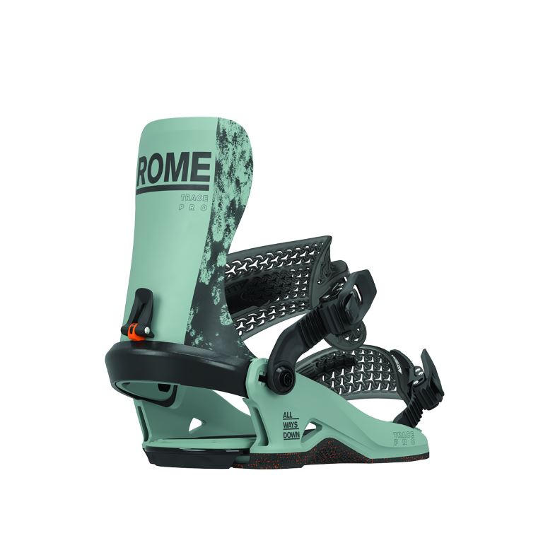 Rome Trace Pro Snowboardbinding Slate Gray/Orange L/XL