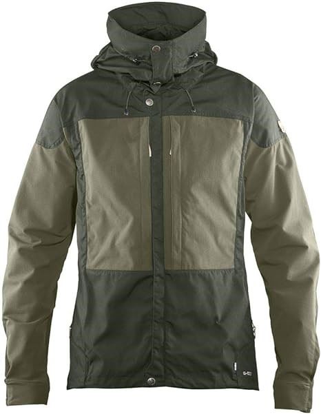 Fjallraven Keb Jacket M Jas Jas Heren Stone Grey-Lava S