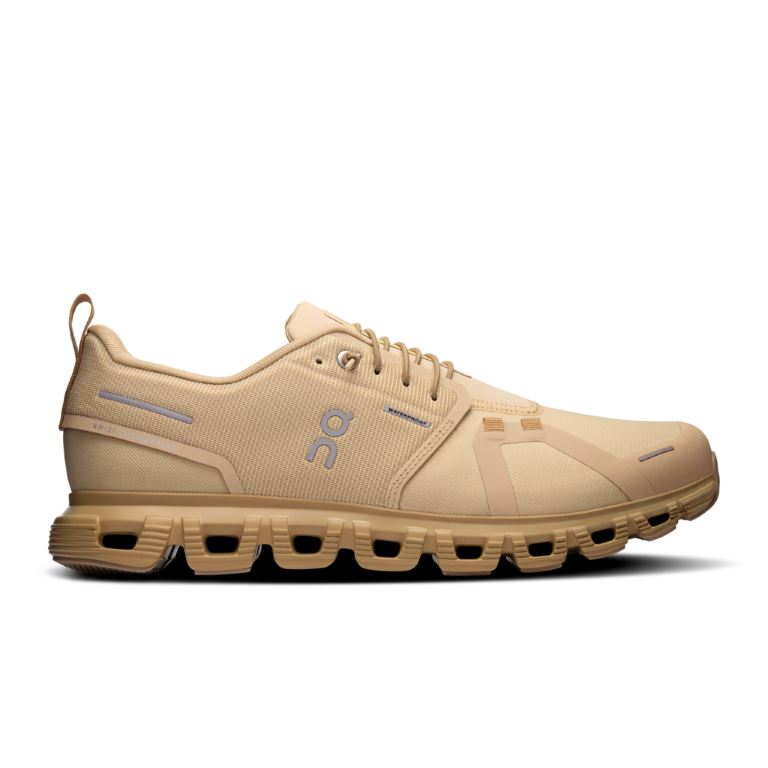 ON Cloud 6 Waterproof Lage Wandelschoen Heren Sand | Dune 42