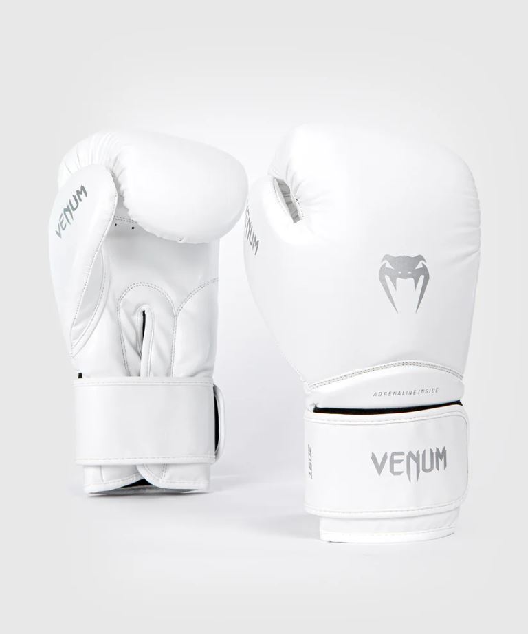 Venum Contender 1.5 Bokshandschoen White/Silver 12 Oz
