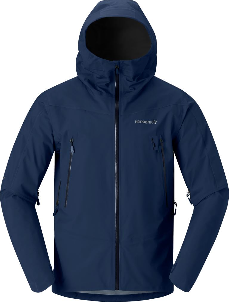 Norrona Falketind Gore-Tex Hardshell Jas Heren Indigo Night Blue L