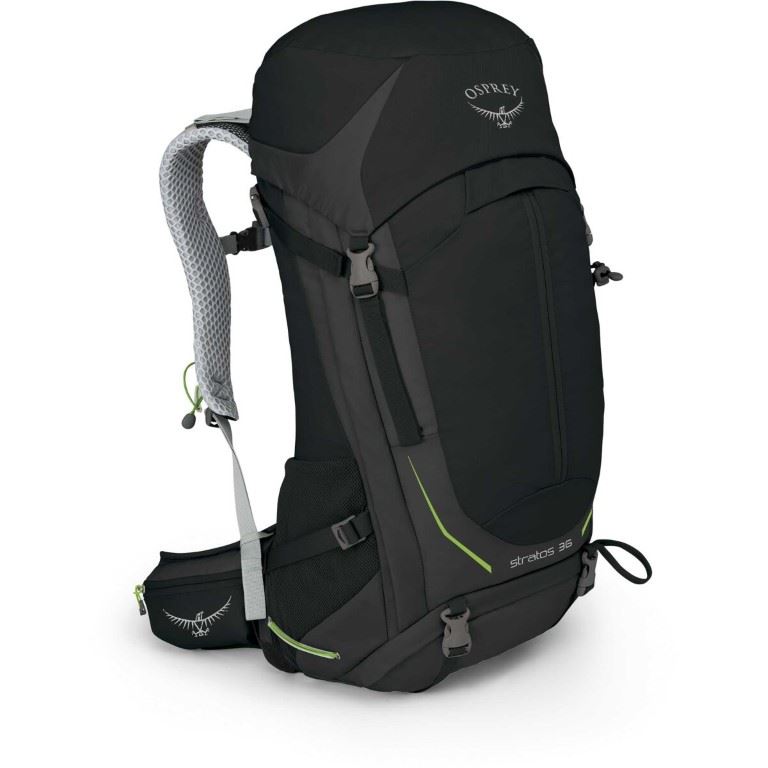 Osprey Stratos 36 rugzak Heren zwart Maat M/L