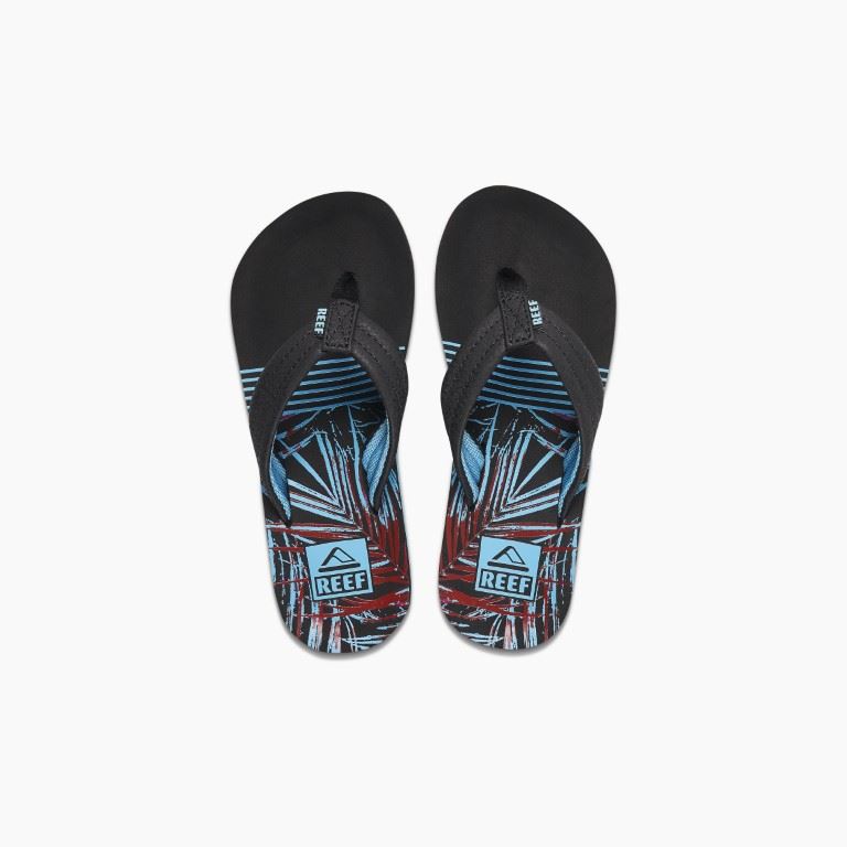 Reef Ahi Slipper Kinderen Tropical Dream 1