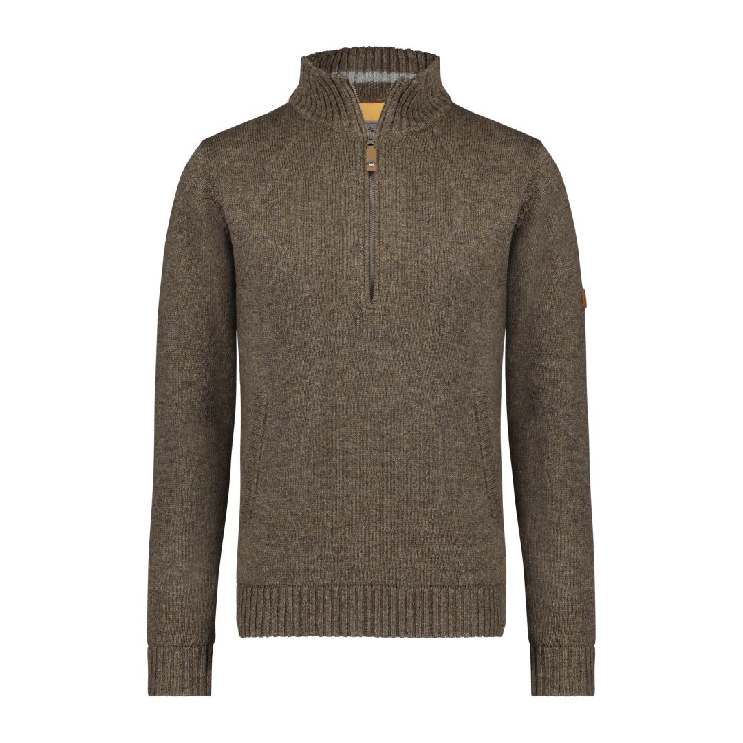 Royal Robbins Baylands Lined 1/2 Zip Heren Trui Black Olive Htr XL
