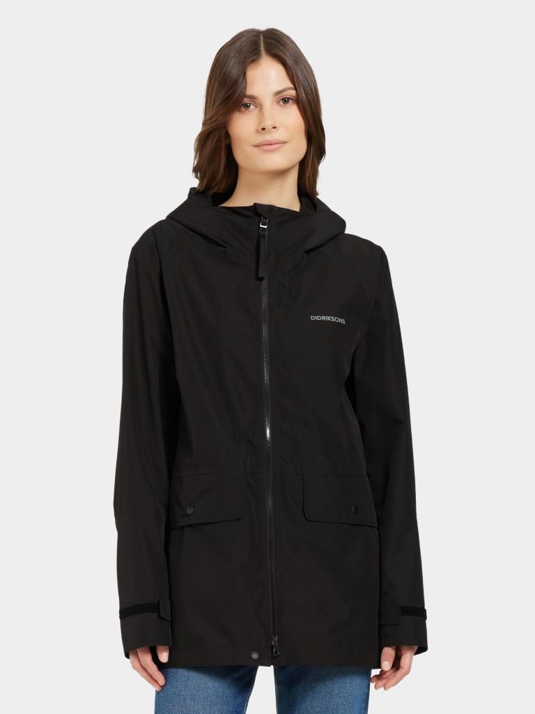 Didriksons Tone Parka Jas Dames Black 38