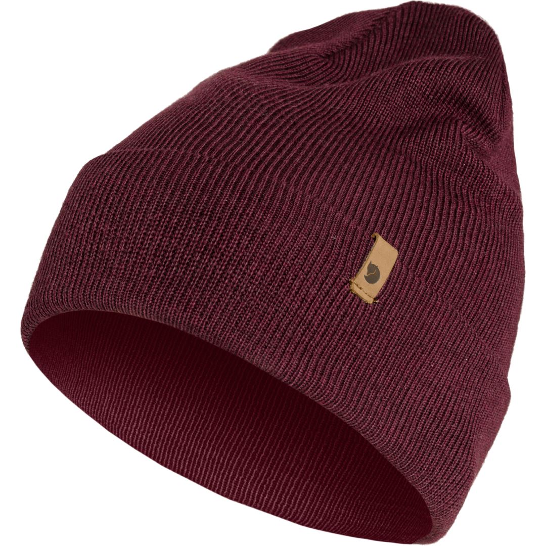 Fjällräven Classic Knit Hat Unisex Muts (fashion) - Dark Garnet
