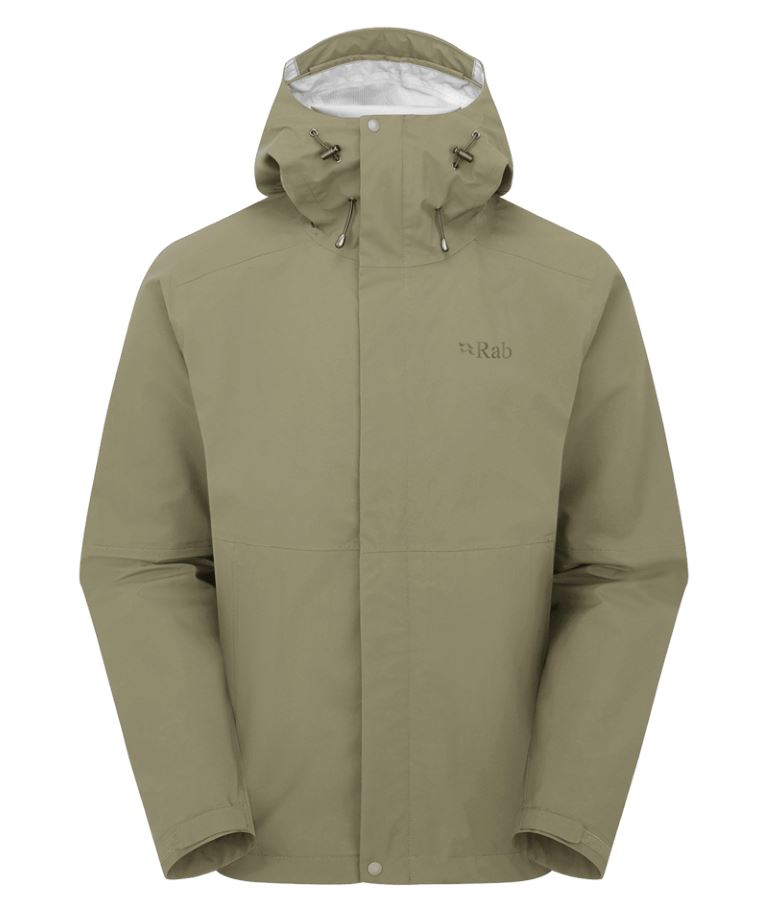 Rab Firewall Hardshell Jas Heren Light Khaki L