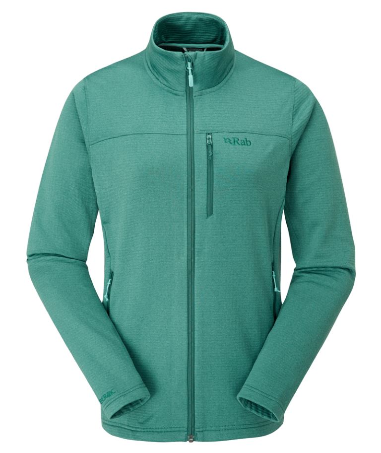 Rab Graviton Fleece Dames Eucalyptus 12
