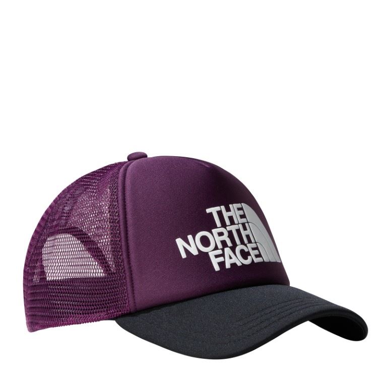 The North Face Tnf Logo Trucker Pet Black Currant Purple One Size