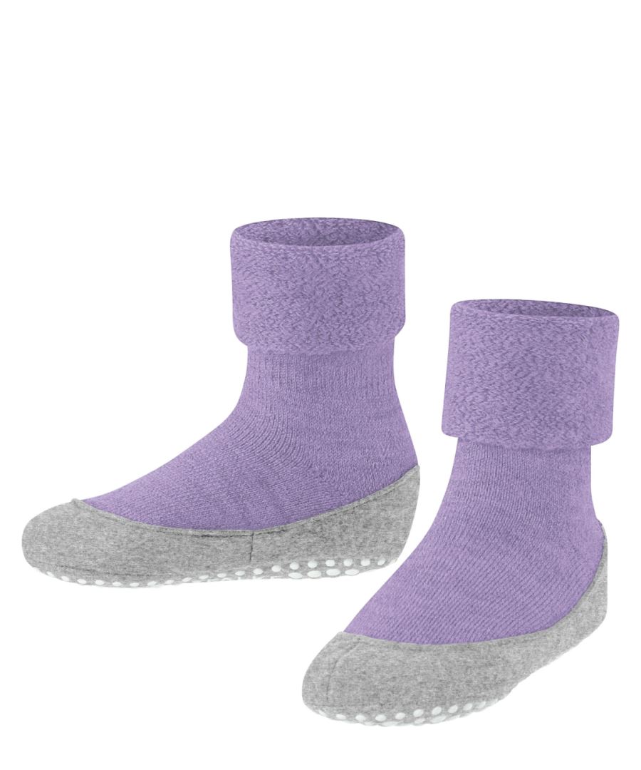 Falke Cosyshoe Slof Kinderen Light Lilac 31-32