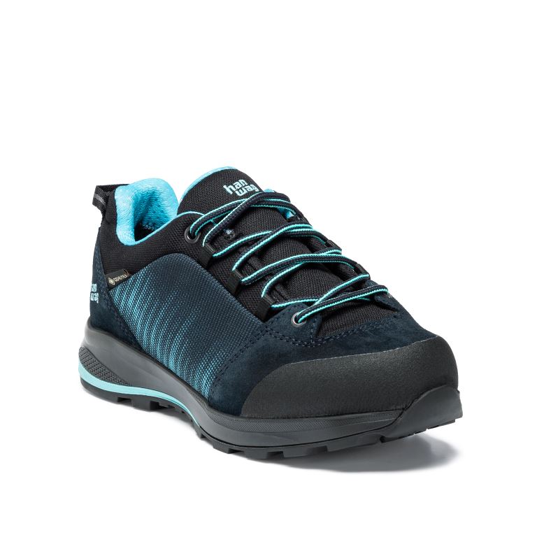 Hanwag Klarsby Low Bunion Gtx Lage Wandelschoen Dames Navy/Sky 5