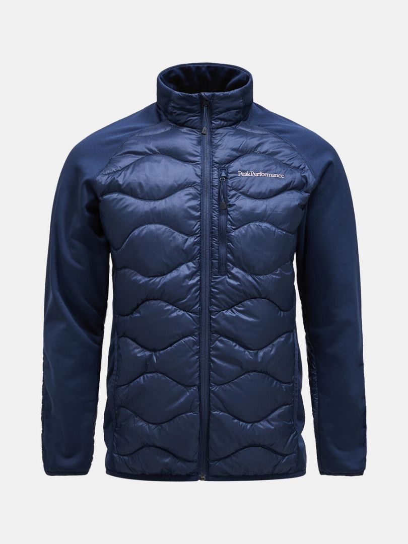 Peak Performance Helium Down Hybrid Jacket Blue Shadow L