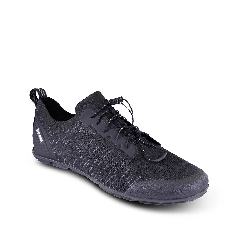 Meindl Pure Comfort Heren Barefootschoen Schwarz/Silber 9/43