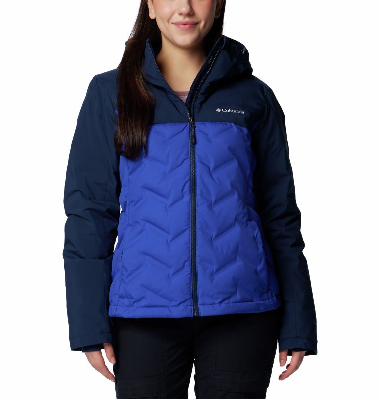 Columbia Grand Trek™ III Down Isolatiejas Dames Clematis Blue M