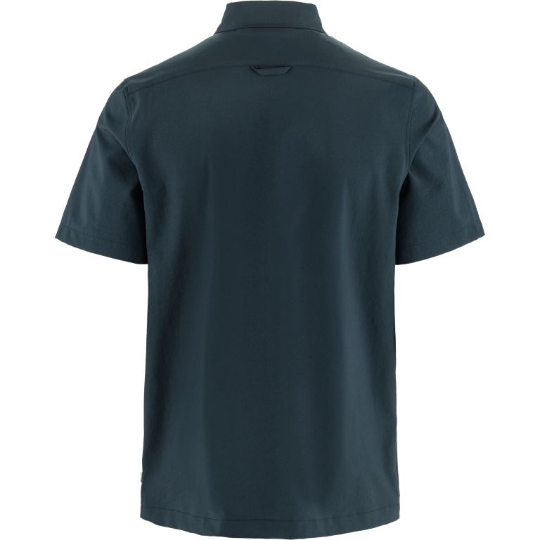 Fjallraven High Coast Pack Ss Shirt Heren Dark Navy L