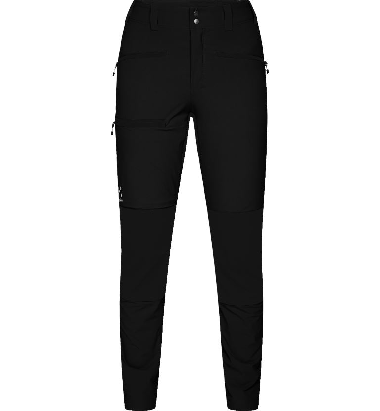 Haglöfs Mid Slim Pant - Wandelbroek - Dames True Black 42