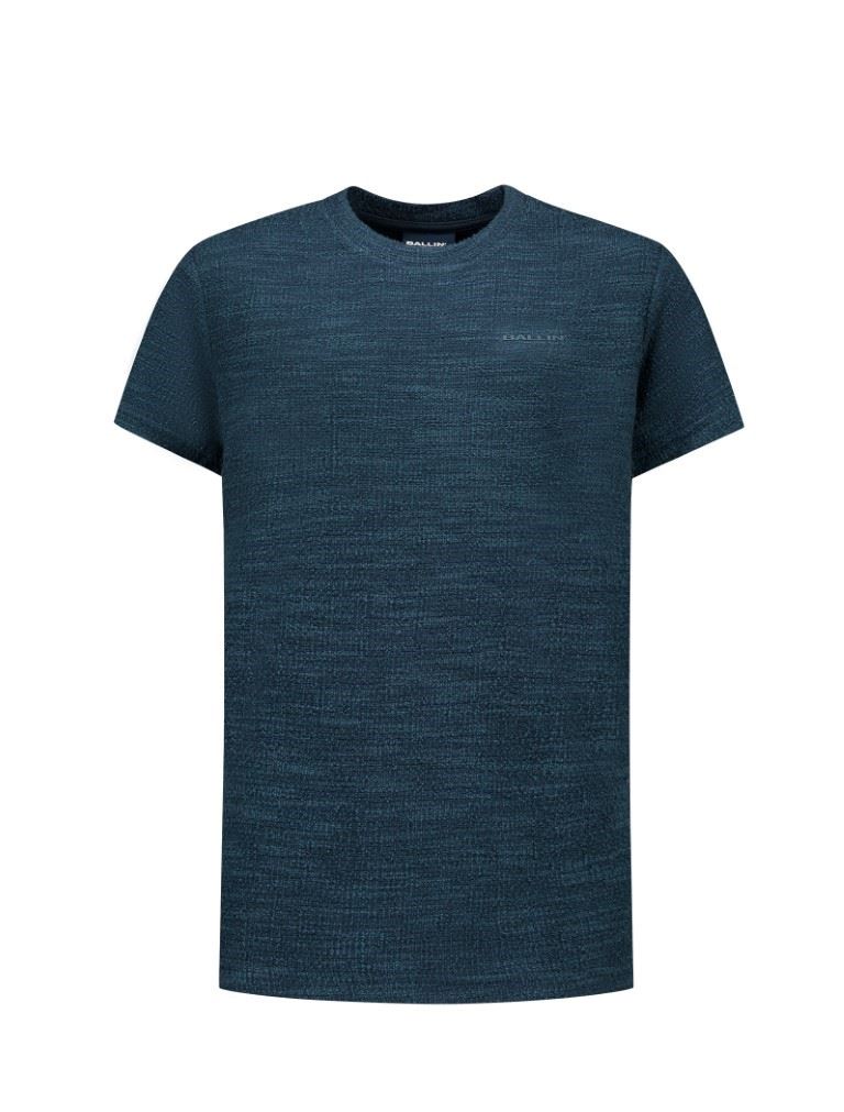 Ballin Loose Fit Crewneck SS T-shirt Kinderen Navy 10