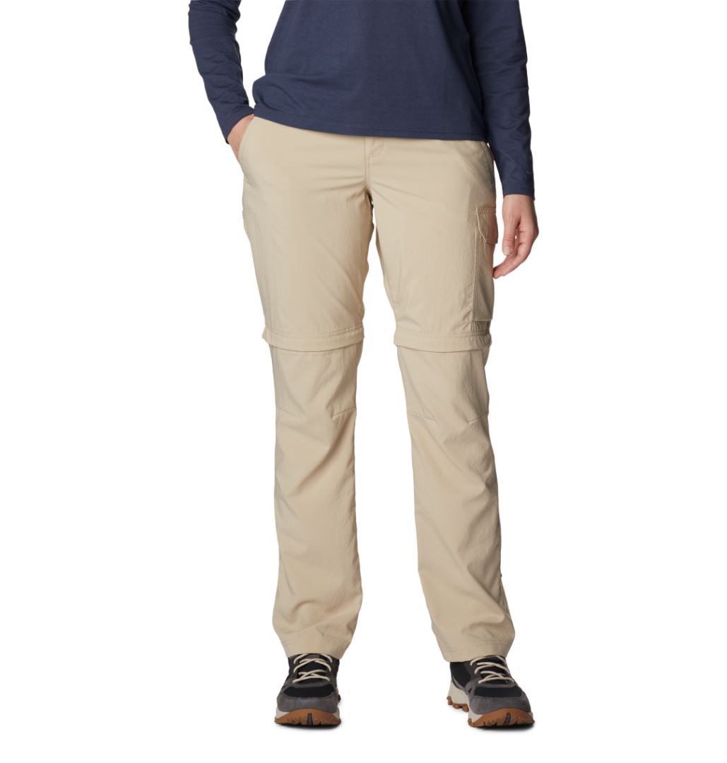 Columbia Silver Ridge Utility Convertible Pant 2037611271, Vrouwen, Beige, Broek, maat: 42