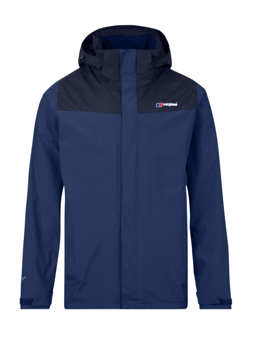 Berghaus Hillwalker InterActive Shell Jas Heren, blauw