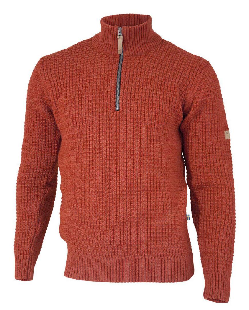 Ivanhoe Moritz Half Zip Trui Heren Red Clay L