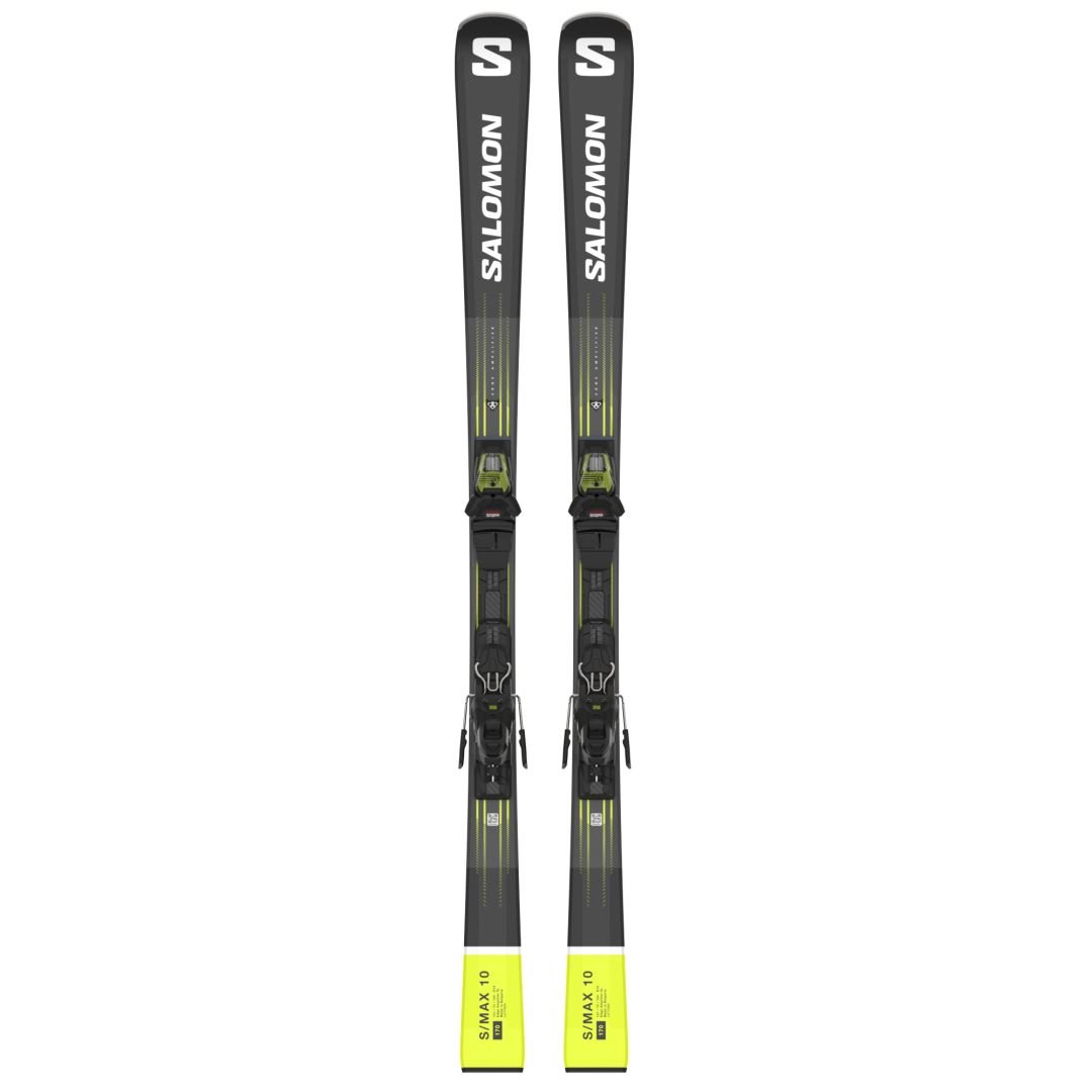 Salomon E S/Max 10 Ski Black/Acid Green/White 160