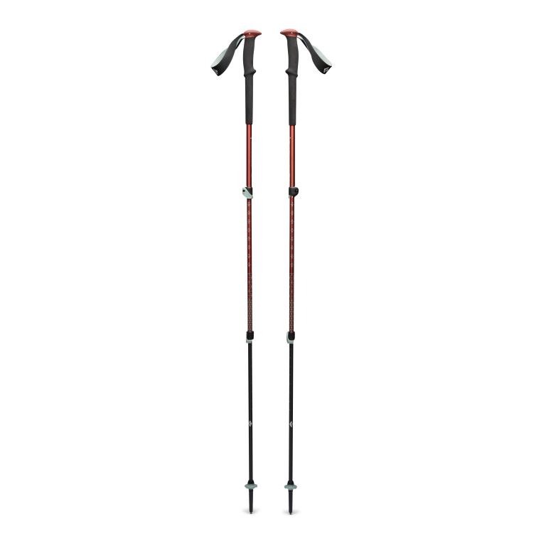 Black Diamond Trail Wandelstokken Iron Red One Size