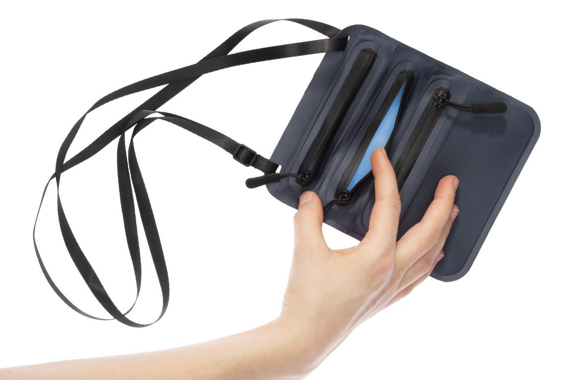 Cocoon Secret Neck Wallet Portemonnee Navy/blue
