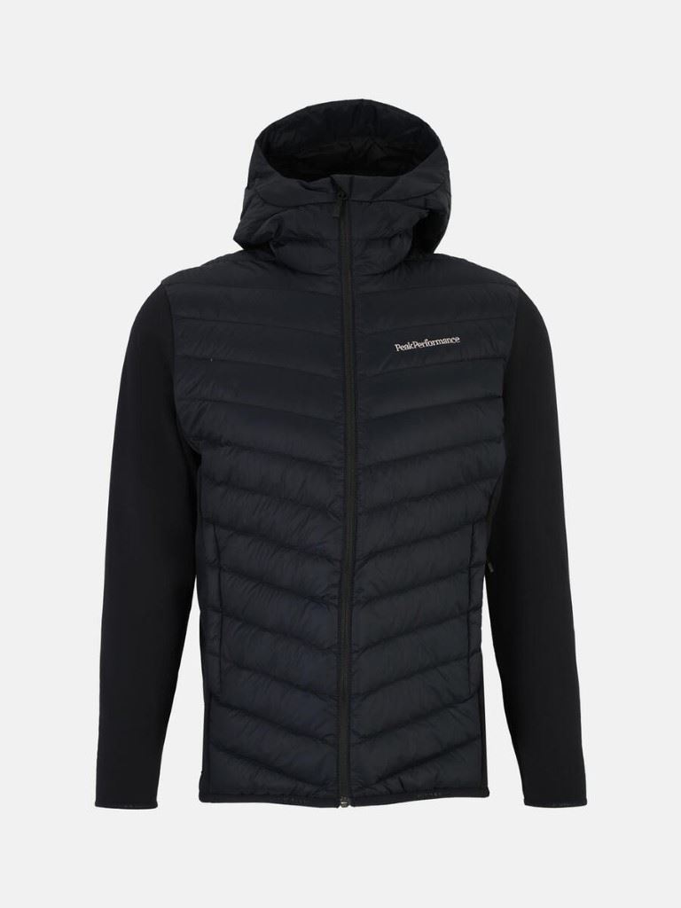 Peak Performance Frost Down Hybrid Hood Isolatiejas Heren Black M