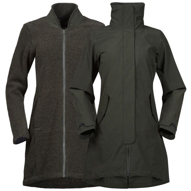 Bergans Oslo 3 in 1 jas Dames