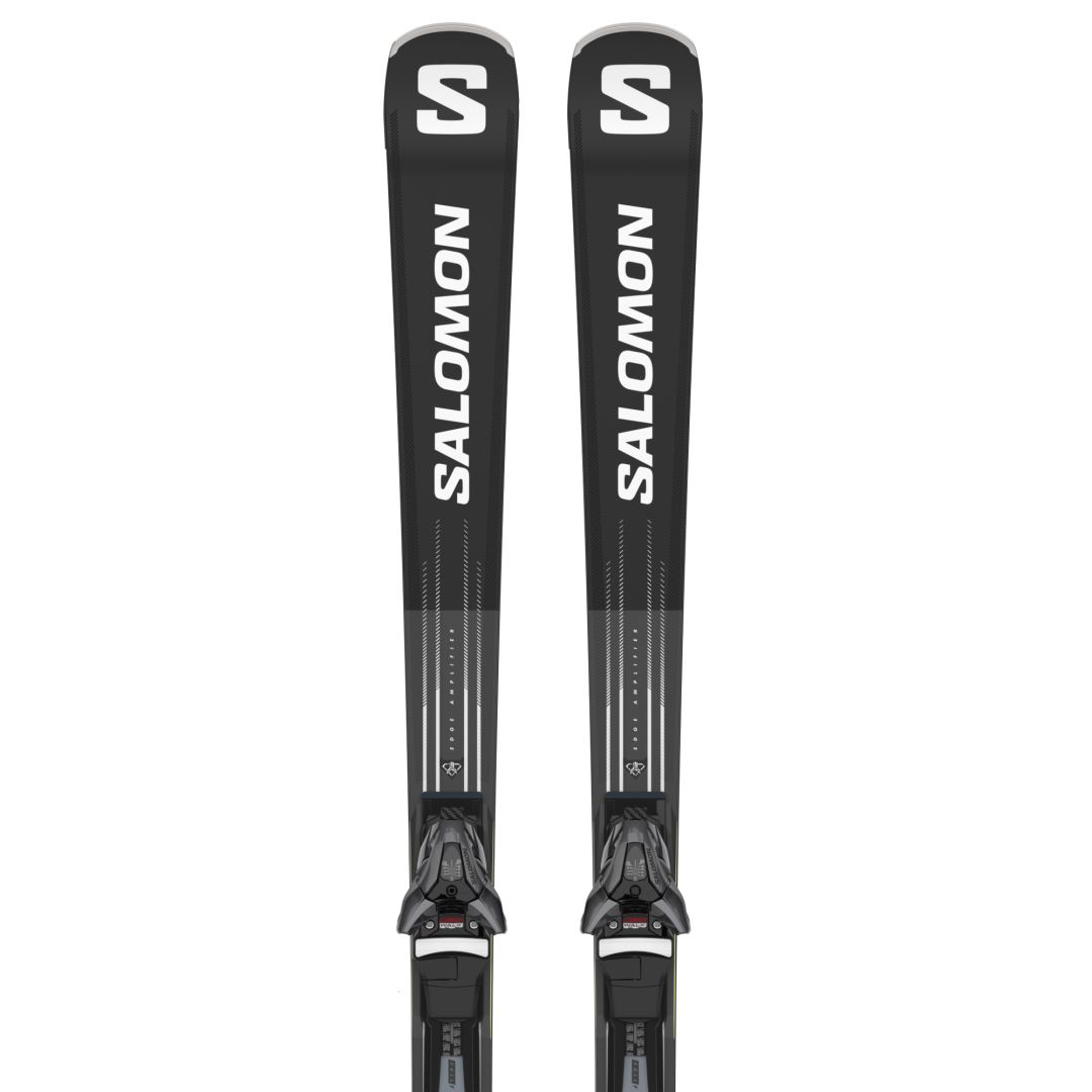 Salomon E S/Max 12 Ski Black/White/Neon Yellow 165