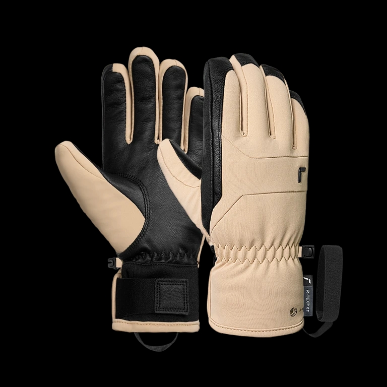 Reusch Mesa R-TEX® XT Handschoen Dames Cuban Sand / Black 7,5