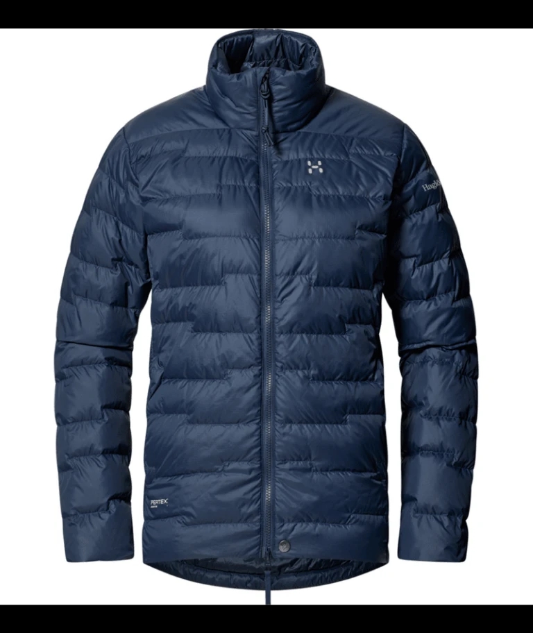 Haglofs ROC Flash Down Isolatiejas Dames Tarn Blue L
