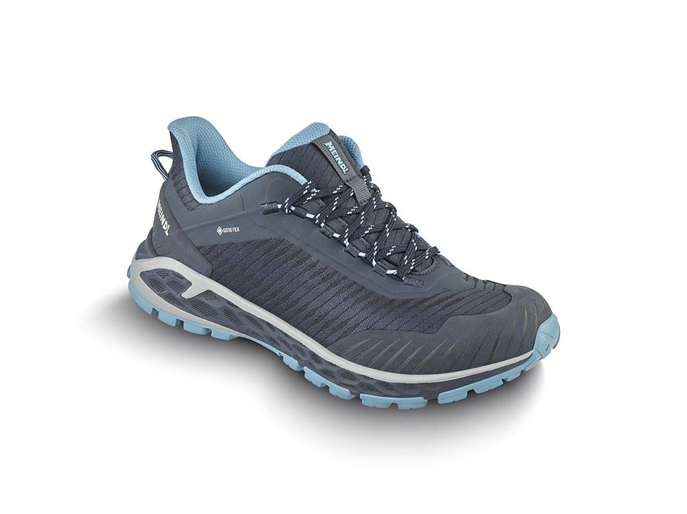 Meindl Power Walker Lady 4.2 Lage Wandelschoen Dames Marine/Azur 7,5
