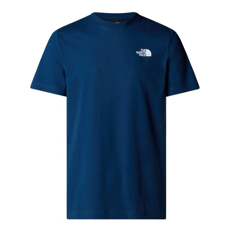 The North Face S/S Redbox Celebration T-shirt Heren Estate Blue M