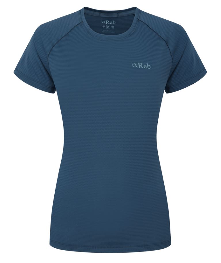 Rab Sonic Workout T-shirt Dames Tempest Blue L