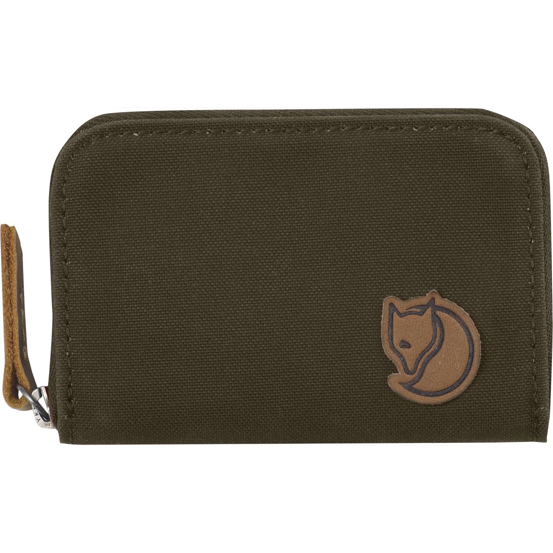 Fjallraven Zip Card Portemonnee Dark Olive