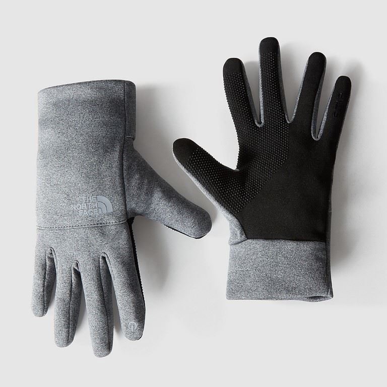 The North Face Etip Recycled Handschoen Heren Tnf Medium Grey Heather XXL