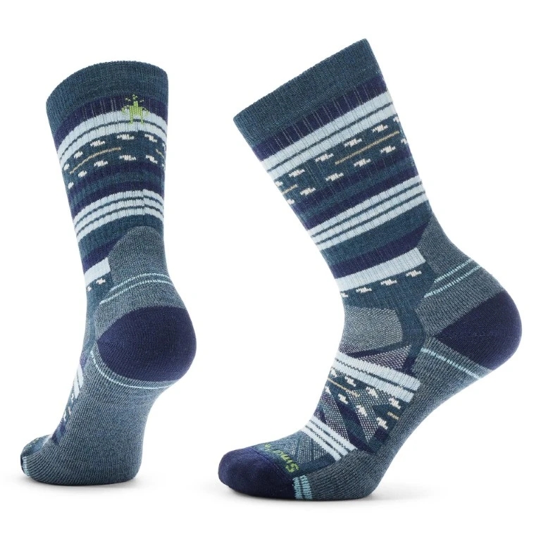 Smartwool Hike Light Cushion Margarita Crew Wandelsok Dames Deep Navy S