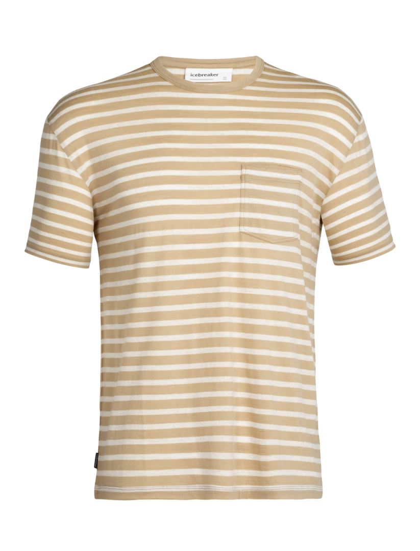 Granary SS Pocket Stripe Heren T-shirt Soellaart.nl