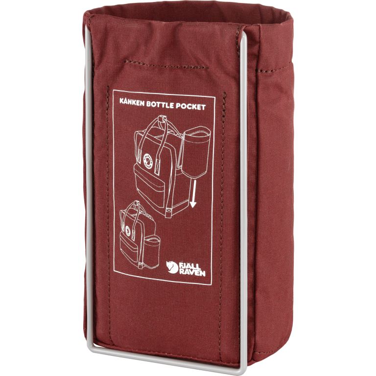 Fjallraven Kånken Bottle Pocket Ox Red 1L