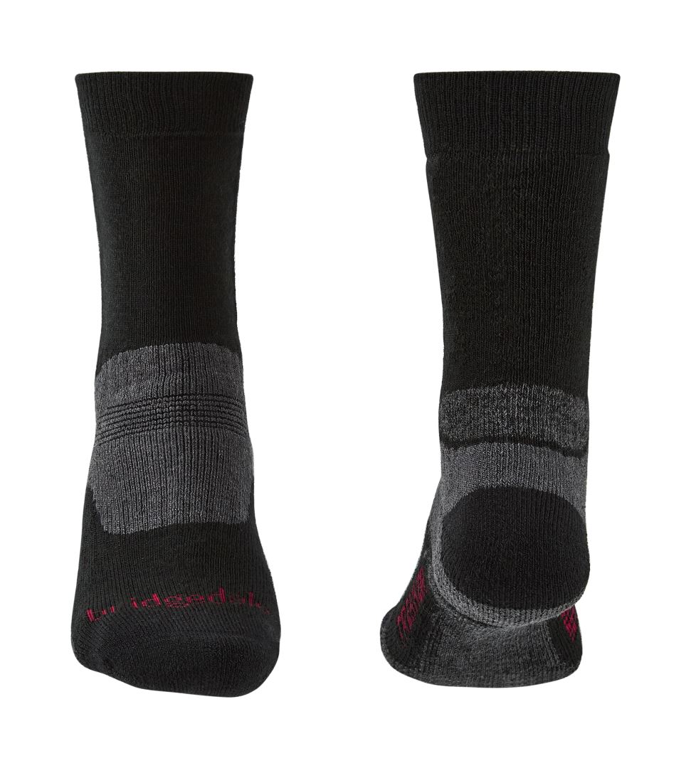 Bridgedale Midweight Merino Performance Boot Heren Wandelsok Black L