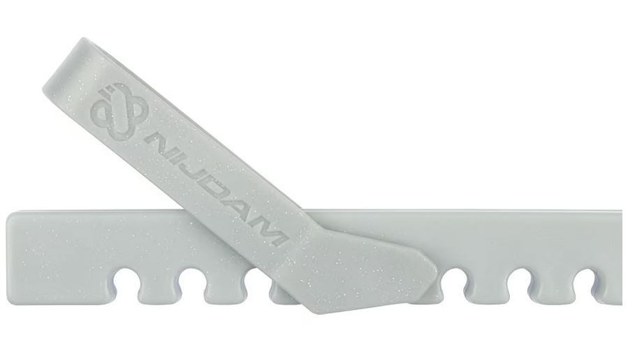 Nijdam Schaatsbeschermer Senior Zilver One Size