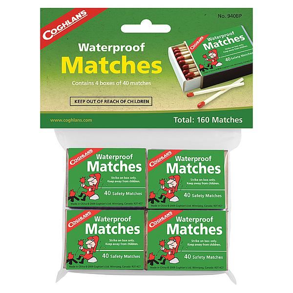 Coghlan's Lucifers - Waterproof - 4x 40 Stuks
